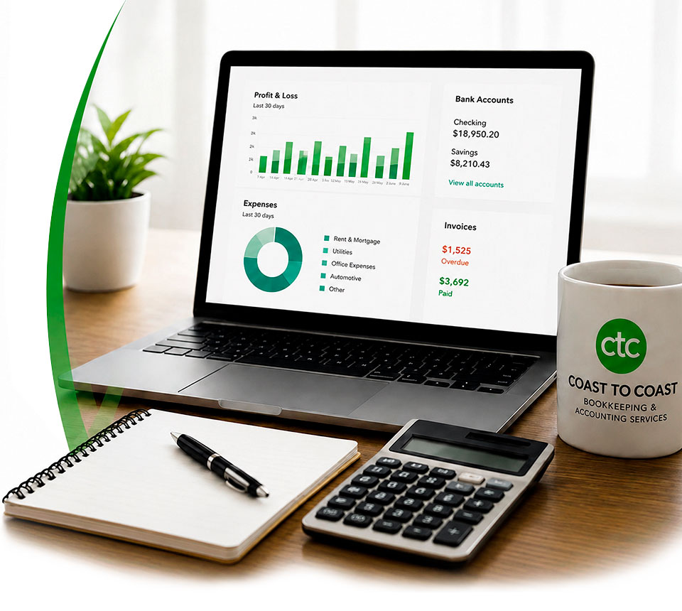 Bookkeeping workspace
